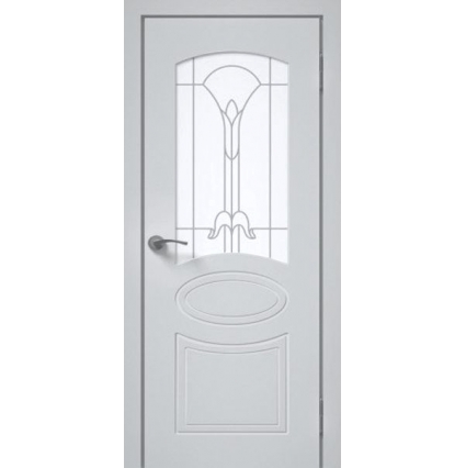 Дверь межкомнатная Эмаль ПО-2 Грей